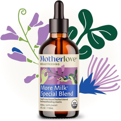 Motherlove More Milk Special Blend Tincture (4 oz Value Size) Herbal Lactation Supplement