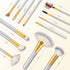 VANDER 24pcs Premium Makeup Brush Set, Cosmetic Brushes for Foundation, Blending, Blush, Cruelty-Free (Cosmetic bag not
