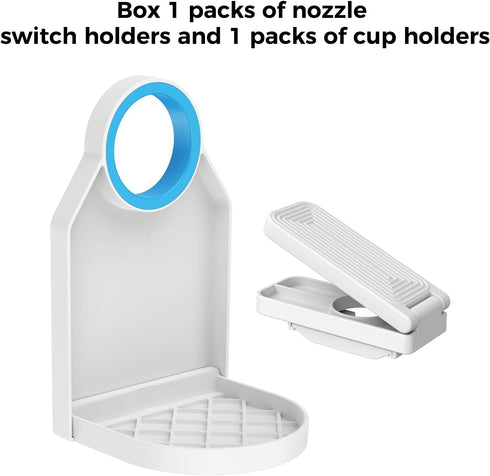 Laundry Detergent Cup Holder, Nozzle Upgraded Labor-Saving Switch, No More Messy Laundry Detergent