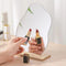 Makeup Mirror with Stand, Acrylic Desk Decor Aesthetic Mirror, Separable Wall Mounted Gift Mirror for Women Men Girls