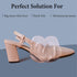 4 Pair Metatarsal Pads for Women, Gel Self Adhesive Foot Pads for Pain Relief, Easy to Clean & Reusable