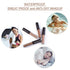 Waterproof Eyebrow Gel, Brunette Brown Tinted Mascara Makeup for Natural-Looking Brows, Long-Lasting