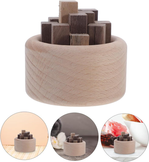 XCHOKPDG 4 Sets Beige/1916 Diffuser Cool Air Humidifier Aromas Decor Essential Oil Humidifier Car Humidifier Woodpile