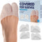 Dr. Frederick's Original All-Day Comfort Toe Sleeves, 4 ct Gel Toe Caps with Metatarsal Pads for Pain Relief