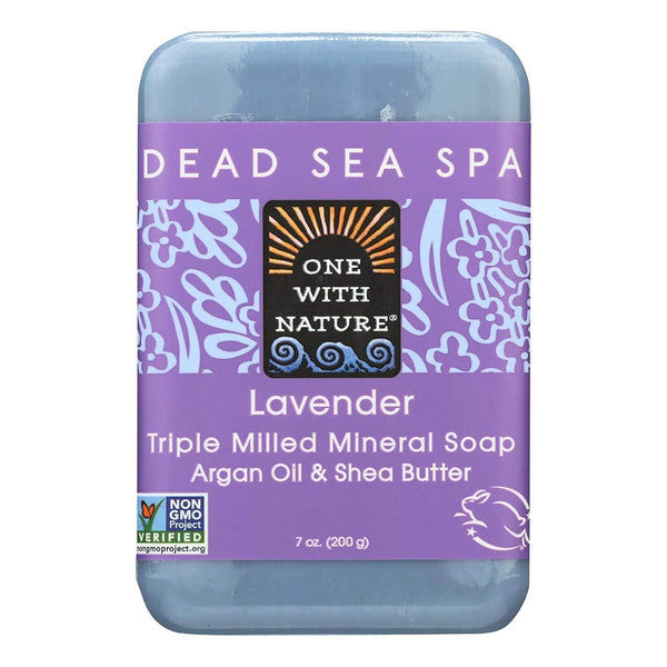 One With Nature Soap Bar, Lavender