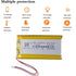 Liter energy battery 3.7V 103665 3000mAh Pack 1.25mm Lithium Polymer ion Battery Rechargeable Polymer Battery with JST