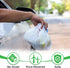 C&S Event Supply Co. Clear 7-10 Gallon Trash Bags - Un-Scented Disposable Garbage Bags for Kitchen, Bathroom, Office