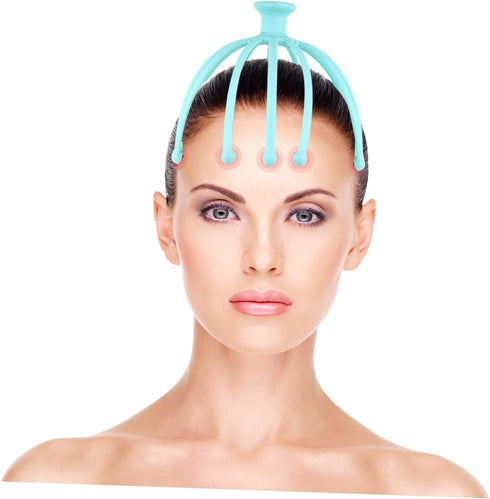 Healeved Head Massager, Multi-Function Scalp Massaging Tool for Relaxation, Headache Relief, and Gua Sha