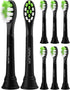 Compatible for Philips Sonicare W DiamondClean Replacement Toothbrush Heads, 8 Pack, Whitening, Medium Bristles