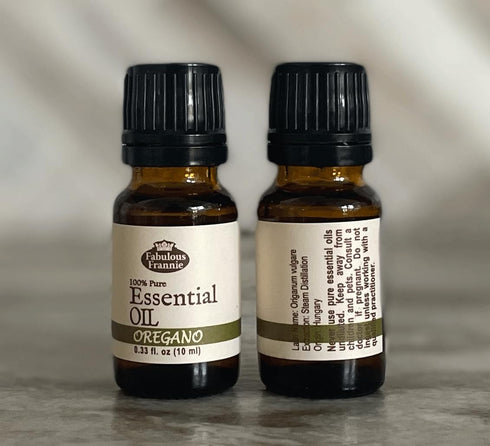 Fabulous Frannie Oregano, Origanum vulgare - 100% Pure, Undiluted Essential Oil 10ml (.33oz)