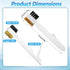 Sorcristy 2PCS 4-in-1 Range Top Brush Cleaner, Deep Gas Stove Brass Wire Brushes, Multi-purpose Kitchen Cleaning Scrub