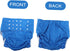 LOORGVEL 2Pcs Reusable Adult Cloth Diapers Adjustable Leakproof Washable Nappies for Men Women Elderly Breathable Soft