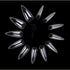 YIMART 500pcs/pack Stiletto False Nails - Clear Long Almond False Nail Tips for Decoration Nails Salon (Clear Long