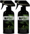 Smoke Odor Eliminator Spray, Highly Effective for Deodorizing Homes, Clothes, Cars, 2 Bottles, Bamboo Teak