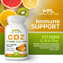 C D Z | Vitamin C, 1000mg | Vitamin D3, 125mcg | Zinc, 25mg | 120 Vegetarian Capsules, Non-GMO & Gluten Free