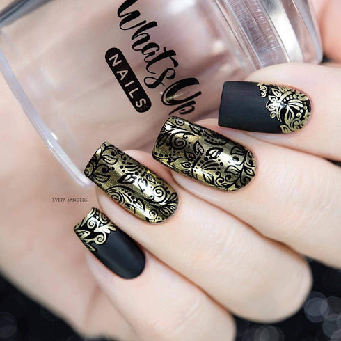 Whats Up Nails - Mermaid #3 Angular Brush for Clean Up Cuticles Around Nail