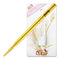 PANA 3/32" Carbide Cuticle Nail Drill Bit for Cleaning, Gel Polish & Acrylic Removal, Gold