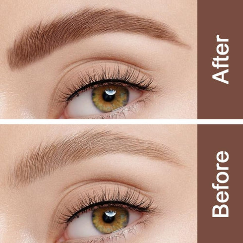 Kaely Eyebrow Gel Waterproof, Longwear Tinted Eye Brow Mascara, Vegan Cosmetics, 02 Chocolate