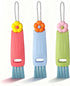 Onionfier 3-in-1 Cup Lid Cleaning Brush, Multifunctional Water Bottle Brush Cleaner, Cup Lid