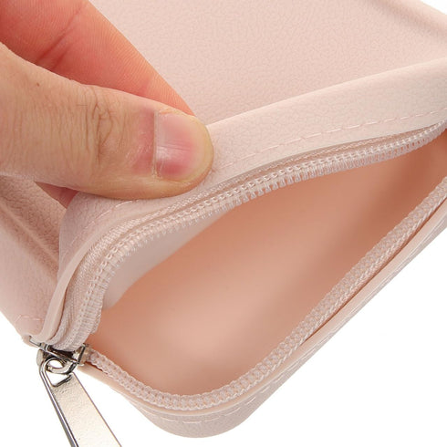 Silicone Period Pouch Wristband for Teen Girls Portable Sanitary Napkin Storage Bag with Zipper Compact Tampon Holder