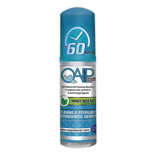 OAP Cleaner - Cleans & Sterilizes Removable Dental and Ortho Appliances - Foam