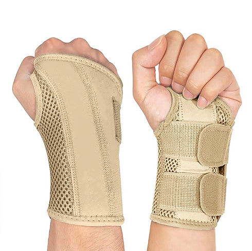 NuCamper Wrist Brace Carpal Tunnel Right Left Hand for Men Women, Night