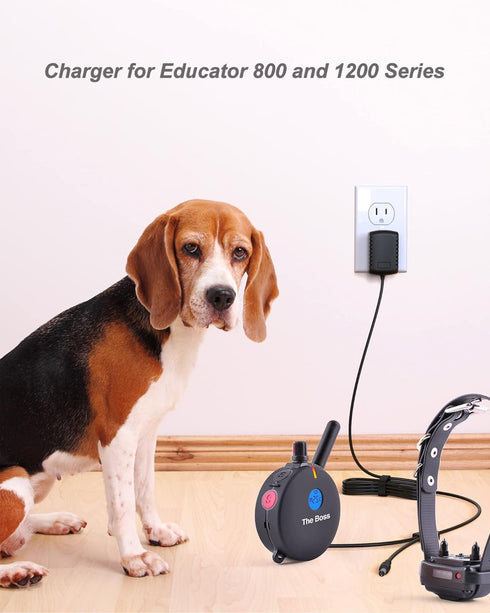 Training Collars Charger for Educator 800 and 1200 Series ET-800, ET-802, K9-800, K9-802, UL-1200, UL-1202, WF-1200,
