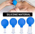 Set Facial Cupping Therapy Plastics, Eye Face Vacuum Massage Anti Cellulite Cup - Silicone, for Beauty Body Cup