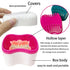 Denture Case Kit with 2 Bath Cups, 2 Denture Brushes & 2 Portable Toothbrush Boxes for Travel