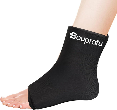 Ankle Ice Pack Wrap for Swelling Compression Freeze Sleeve for Injuries, Plantar Fasciitis, Achilles Relief