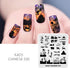 Nail Stamping Plate Stainless Steel Nail Plates Template Nail Polish Stamping Landscape Image Transfer Stencil Manicure Printing Design (CN030)