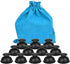 WYGOAKG 12 Pcs Silicone Vacuum Massage Suction Cup Vacuum Cupping Devices Body Massager
