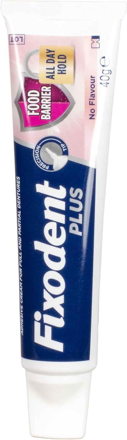 Fixodent Denture Adhesive Cream, Food Seal