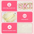 Large Capacity Travel Cosmetic Bag - Synthetic Leather Open Flat Makeup Bag with Dividers and Handle