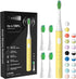 ARISSON Sonic Electric Toothbrush, 40,000 VPM Power, 1.5H Fast Charge with 2 Minutes Smart Timer, White