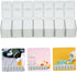 Portable Weekly Pill Organizer for Travel Medicine Kit
