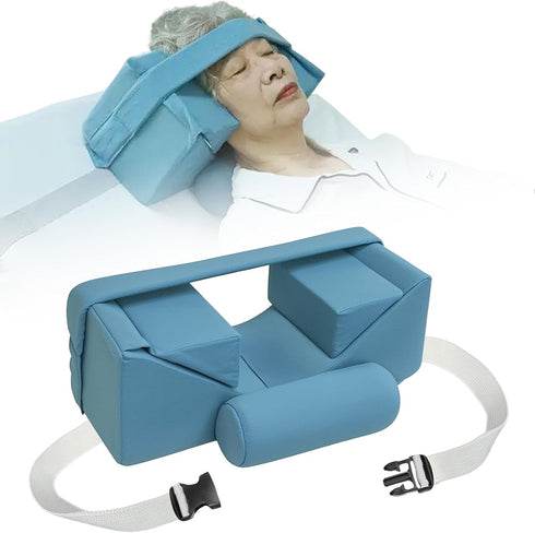 My Diemlife Neck Stabilizer Head Positioning Pillow for Bedridden Patients and Elderly Adjustable Pillow