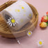 25 Yard 6cm Sheer Chiffon Ribbon Daisy Flower Ribbon Gift Wrapping Ribbon Bridal Bouquet Ribbon Wrap Fabric Craft Ribbon for Hair Bows White by UUYYEO