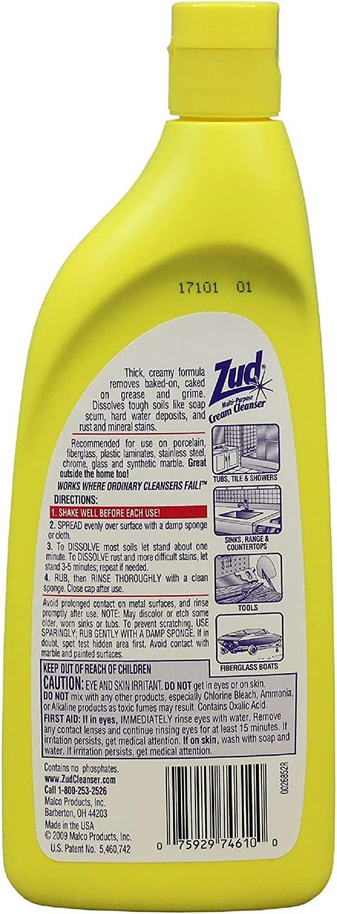 Zud 530019 Cleaner4 Liquid Heavy Duty