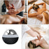 Stainless Steel Muscle Massage Balls for Body and Face, Small Manual Roller Massager with Hot, Portable Sports