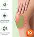 Original Herbal Knee Patch - Wellknee Plaster for Knee Support, Neck and Back - Made with Natural Herbs and Ingredients (10 pads)