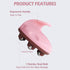 iunxkmi Lymphatic Massage Roller for Cellulite Remover Body Sculpting - Handheld Cellulite Massage Tool for Body Bloat