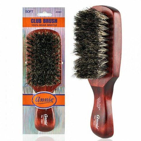 Soft Club 100% Pure Boar Bristle Wave Hair Brush, Durag Man