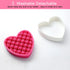 Silicone Makeup Brush Holder, Cosmetic Organizer, Pen Holder for Desk, Beauty Tool, Brushes, Scissors (Blue)