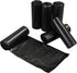 8 Gallon Black Trash Bags, Kitchen & Office Waste Bin Liners, 150 Counts (6 Rolls)