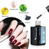 VENALISA 15ML No Wipe Tempered Top Coat - Scratch Resistant High Gloss Soak Off Gel Nail Polish
