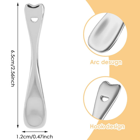Sibba Mini Spoon Face Spatula, Small Skincare Tool for Cosmetics Mask, Beauty Lotion Applicator