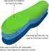 Dr. Foot's Plantar Fasciitis Insoles - Arch Support Shoe Inserts for Flat Feet, Size S