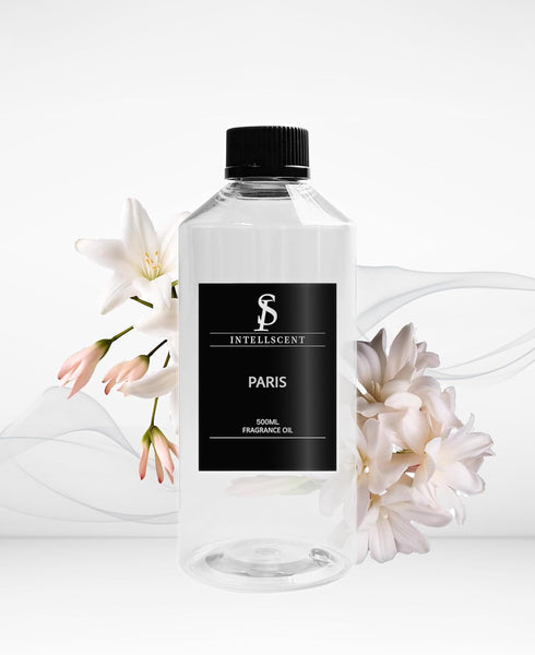 INTELLSCENT (120ML) Paris Oil Diffuser Scent Essential Oil Luxury Scents for Home & Office Aromatherapy Diffuser Oil