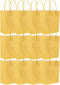 Gift Kraft Paper Bag by ysmile, 12 ct with Handle for Birthday Party Favor, 8.2x5.9x3.1 - Yellow